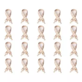 - Нейлоновый ремешок через плечо. Мягкий женский широкий ремешок для сумки. Ремешок-цепочка для сумки. (Хаки + Белый