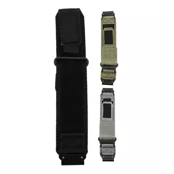 Нейлоновый ремешок для часов, быстросъемный, 22 мм, регулируемый плетеный нейлоновый ремешок для Fenix 7 6 5 f Black