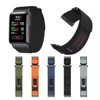 Нейлоновый ремешок для часов для мужчин и женщин, любителей активного отдыха, браслет для умных часов, дышащий спортивный браслет, аксессуары для часов D армия зеленый