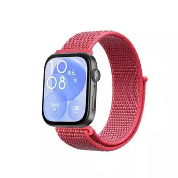Нейлоновый ремешок для Huawei Watch Fit 3 4 Pro ремешок для часов браслет для умных часов для Huawei Watch Fit3 fit4 сменный ремешок браслет пояс huawei fit3 fit4 fit4pro красный