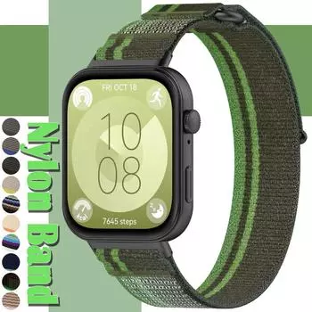 Нейлоновый ремешок для Huawei Watch Fit 3 Sport Дышащий ремешок для часов Huawei Fit3 Браслет Сменные аксессуары для браслетов for huawei watch fit 3