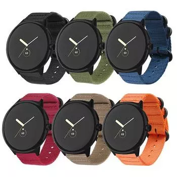 Нейлоновый ремешок для Pixel Watch 3 45 мм 41 мм сменный ремешок для Google Pixel Watch 2 1 Аксессуары Pixel Watch3 41MM