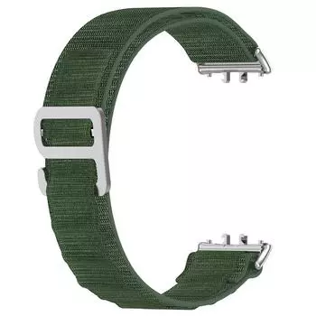 - Нейлоновый ремешок для Samsung Galaxy Модный ремешок-браслет для Samsung Galaxy Fit 3 Black