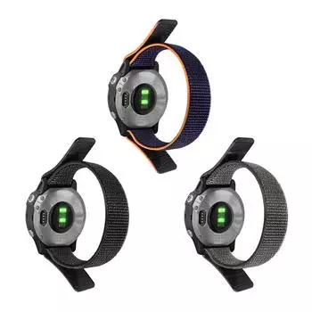 Нейлоновый ремешок-петля для спортивных часов Garmin Fenix 7/7S/7X/6X/6S, ремешок 20/22/26 мм