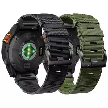 Нейлоновый ремешок QuickFit 22 мм 26 мм для Garmin Fenix 7 7X 6X Pro/Epix Pro Gen 2 51 мм 47 мм/Fenix6 5Plus 5XPlus плетеный ремешок для часов QuickFit 22mm синий