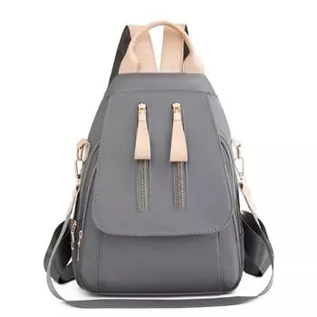 Нейлоновый рюкзак для женщин, новый стиль, простой и модный, большой емкости, для отдыха на природе, для студентов, школьный портфель