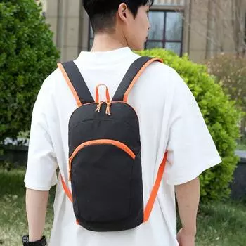 Нейлоновый складной рюкзак для отдыха на природе, водонепроницаемый дорожный рюкзак, повседневный рюкзак для альпинизма, походов темно-синий