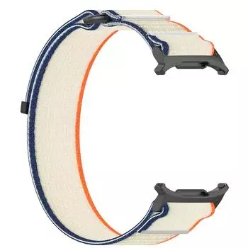 Нейлоновый спортивный ремешок мягкий браслет для Samsung Galaxy Watch 7 Ultra 47 мм (В)