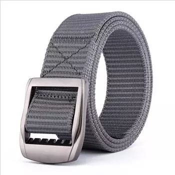 Нейлоновый тактический ремень для активного отдыха, двойной плавно регулируемый брезентовый ремень, высококачественный быстросохнущий ремень Width 3.2cm Length 110cm