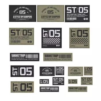 Нейлоновый значок боевого духа, изысканный военный жилет, наклейка на бензобак, наклейка с вышивкой на липучке для кемпинга, пешего туризма No. five чёрный