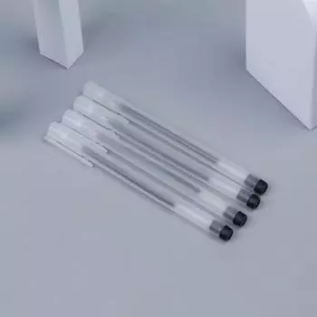 Нейтральная ручка, матовая, прозрачная, 0,5 мм, полная игла, ручка для экзамена студента 14*1.1*1.1cm