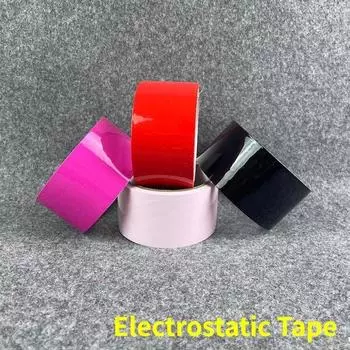 Неклеящаяся электростатическая лента чёрный
