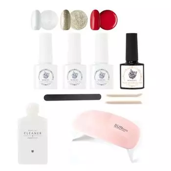 Neko Gel Easy Peel Off Gel Kit Peel Off Gel Nail Starter Peel Off Base Gel One Step Gel Set (Тип А)