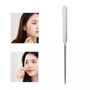 Neko Sennin Spatula Cosmetic Tool Stainless Steel Makeup Cosmetic Makeup Tool DIY Metal Makeup Spatula