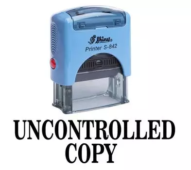 НЕКОНТРОЛИРУЕМЫЙ ЭКЗЕМПЛЯР Собственная личность Inking Rubber Stamp Custom Shiny Office Канцелярские товары Impression Area 14 mm x 38 mm красный