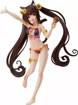 Nekopara Chocolat Swimsuit scale PVC painted assembled figure Ver. 1/12