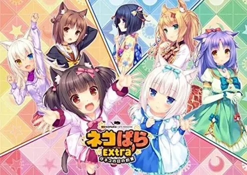 Nekopara Extra Kitten Day Promise Edition с артбуком, артом, игровой версией, загрузкой OVA, аниме, загрузкой (36P книга, карточка, карточка)
