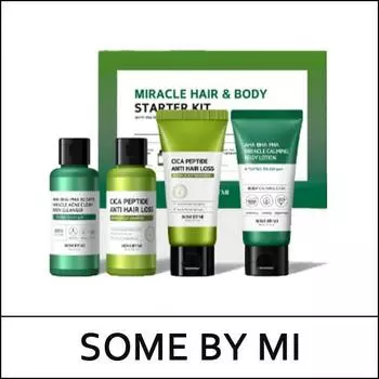 [НЕКОТОРЫЕ ОТ МЕНЯ] (хо5) Стартовый набор Miracle Hair & Body [4 предмета] / EXP 2025.05