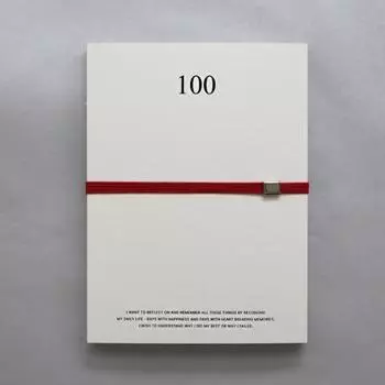 Некоторые типы Mood Design 100 Note 2 (наклейка, набор закладок), популярная фраза в Корее Ivory