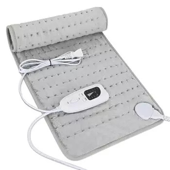 NELIPO Hot Mat Hot Carpet Heating Pad Electric Blanket Hot Mat Hot Carpet Heating Pad Electric Blanket Hot Pad Mini Mat Electric Heater 3060cm серый