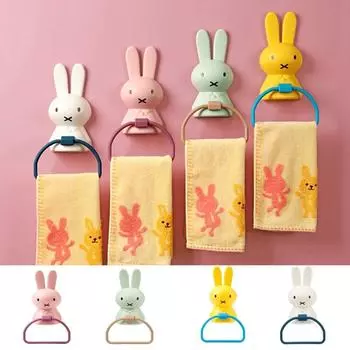 Немаркирующая детская вешалка для полотенец, пластиковое кольцо для полотенец, милый держатель для полотенец для дома