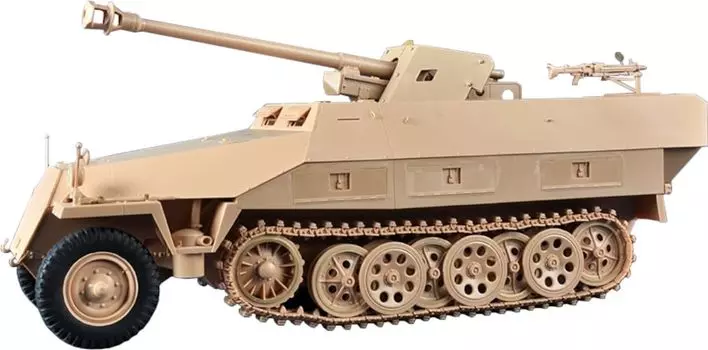 Немецкая пушка Trumpeter пластиковая модель 00943 1/16 Sd.kfz.251/22 противотанковая самоходная установка