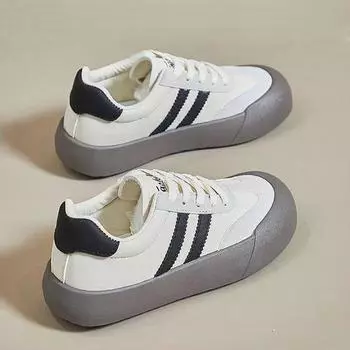 Немецкие кроссовки женские новые весенние и осенние туфли на платформе белые туфли спортивные женские туфли повседневные ретро-обувь для сноубординга женские 35