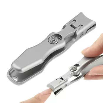 Немецкие кусачки для ногтей, 2025 Новые ультра острые немецкие кусачки для ногтей из нержавеющей стали для мужчин, набор немецких кусачек для ногтей с пилочкой для ногтей