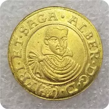 Немецкие памятные коллекционные сувениры серебряные монеты разноцветный