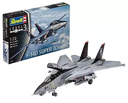 Немецкий истребитель ВВС США Revell Super Tomcat Пластиковая модель 03960 1/72 F-14D