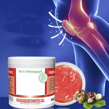 Немецкий конский крем массажный гель для шеи, плеч, суставов, мышц, поясницы, дискомфорта, лихорадки, массажный крем с конским каштаном One Size