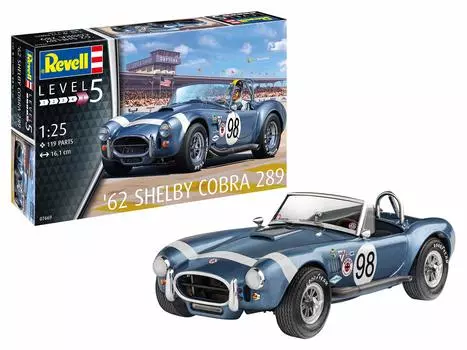 Немецкий Revell AC Cobra 289 Пластиковая модель 07669 (Revell) 1/25