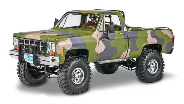 Немецкий Revell Американский Revell 1978 GMC Big Game Country Pickup Пластиковая модель 7226 (Revell) 1/24