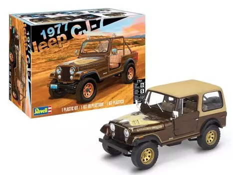Немецкий Revell Американский Revell Jeep Пластиковая модель 14547 (Revell) 1/24 CJ-7