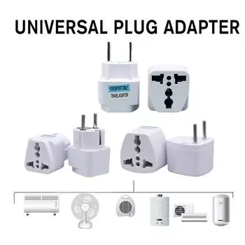 Немецкий стандарт ЕС адаптер вилки дорожный универсальный преобразователь мощности вилка мощность AU US США Электрические R4P5 Germany plug-one-size