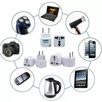 Немецкий стандарт ЕС вилка адаптер универсальный дорожный адаптер питания США-США вилка адаптер электрический AU Q5C1 Germany plug-one-size