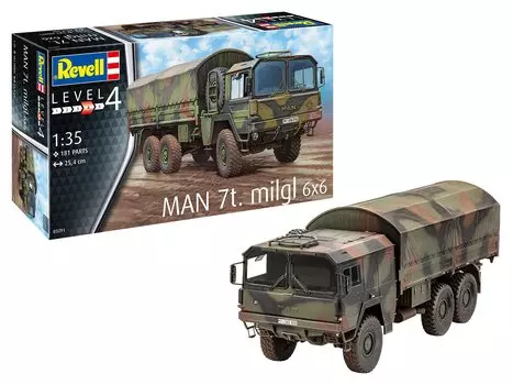 Немецкий уровень немецкой армии MAN 7t Milgl грузовик пластиковая модель 03291 1/35