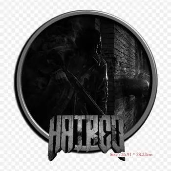 Ненависть Компьютерные иконки Ведьмак 3 Дикая Охота Утюг на теплопередаче Печать Виниловые нашивки Наклейка для одежды DIY Аппликации Моющиеся нашивки