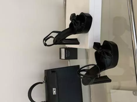 Ненавижу заоблачные женские туфли 13 см супер высокий каблук бант квадратный носок толстый каблук сексуальное ночное шоу водонепроницаемые туфли на платформе модель для подиума 35