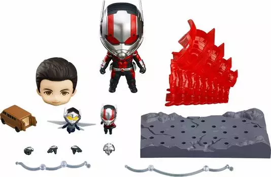 Nendoroid Avengers/Endgame Ant-Man Endgame Ver. DX Немасштабная подвижная фигурка из окрашенного ABS и ПВХ