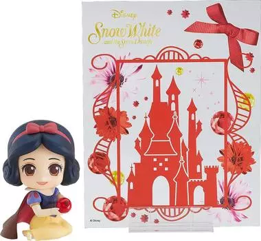 Nendoroid Disney Белоснежка окрашенная подвижная фигурка ограниченный тираж специальный фоновый лист [Amazon.co.jp эксклюзив] немасштабируемый ABS&PVC [Amazon.co.jp