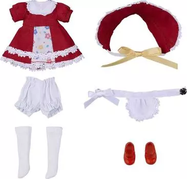 Nendoroid Doll Outfit Set Retro One Piece [Red]