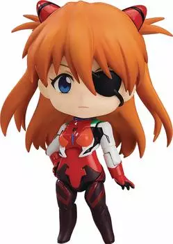 Nendoroid Evangelion New Theatrical Version Shikinami Asuka Langley Plug Suit Painted Movable Figure G12196 Ver. Non-scale ABS&PVC