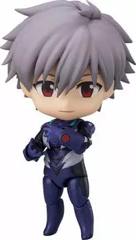 Nendoroid Evangelion Rebuild of the Movie Kaworu Nagisa Plug Suit Ver. Пластиковая раскрашенная подвижная фигурка без масштаба для перепродажи