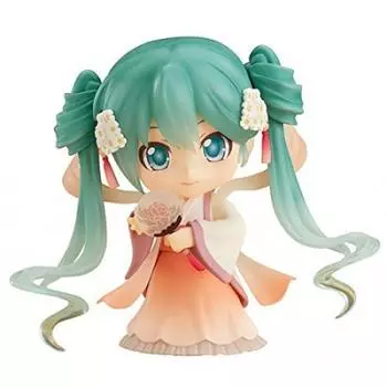 Nendoroid Hatsune Miku Meigetsu 100 мм ABS ПВХ окрашенная подвижная фигурка версия Mid-Autumn. Немасштабное приблизительное. &