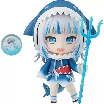 Nendoroid Hololive Production Gauru Gura Немасштабная пластиковая окрашенная подвижная фигурка Перепродажа