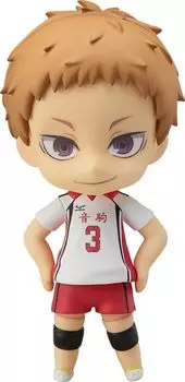 Нендороид Эйсуке Яку раскрашенная в пластик подвижная фигурка перепродажа Haikyu!! не масштабный