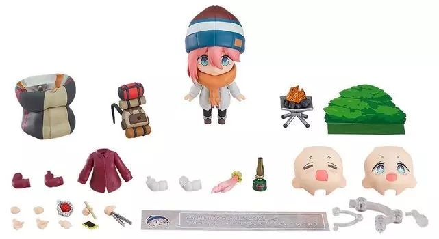 Нендороид Юру Надешико Какамигахара Solo Camp DX Edition Раскрашенная подвижная фигурка Camp Ver. Немасштабируемый АБС и ПВХ