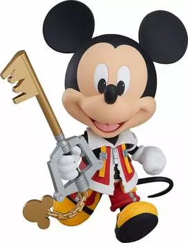 Nendoroid Kingdom Hearts II King [Микки Маус] Немасштабная подвижная фигурка из ABS и ПВХ, окрашенная