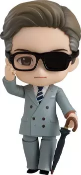 Нендороид Kingsman Golden Circle Гарри Галахад Сердце Пластиковая окрашенная подвижная фигурка Немасштабная